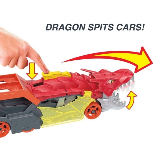 Hot Wheels Dragon Launch Transporter Vehicle - Picture 7 of 7